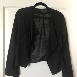 Blu pepper fringe jacket size small!
